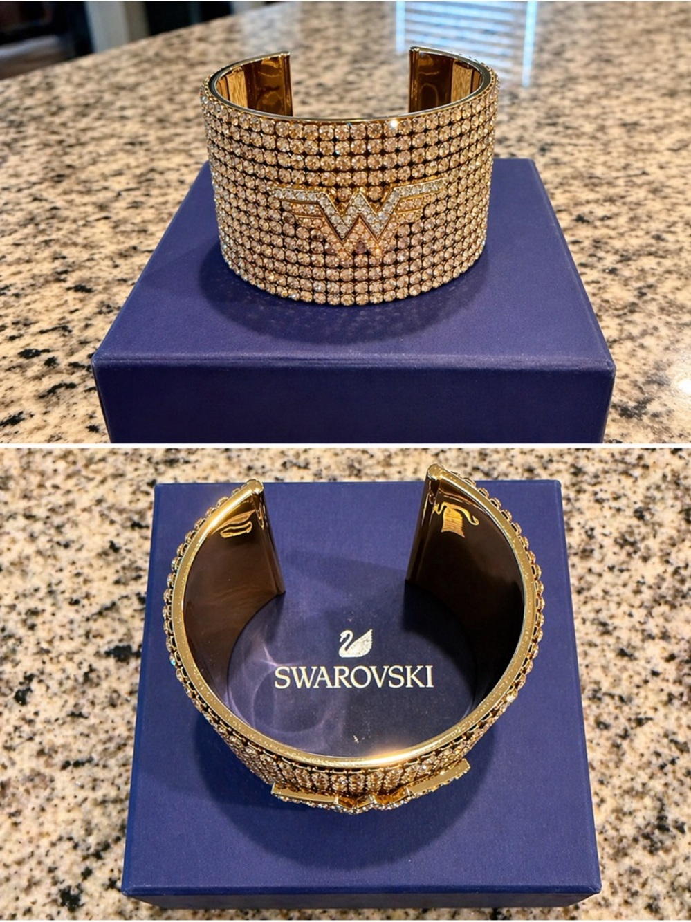 Swarovski Wonder Woman Crystal Cuff – Discontinued ✨